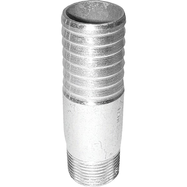 Merrill 1 In. Insert x 3/4 In. MIP Reducing Galvanized Steel Adapter SMA1075 - main